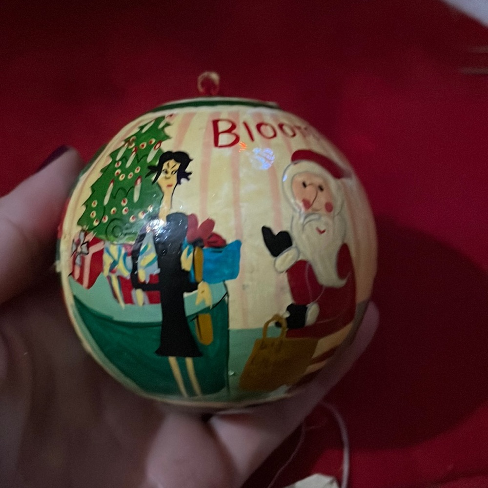 Bloomingdale’s Christmas tree ornament